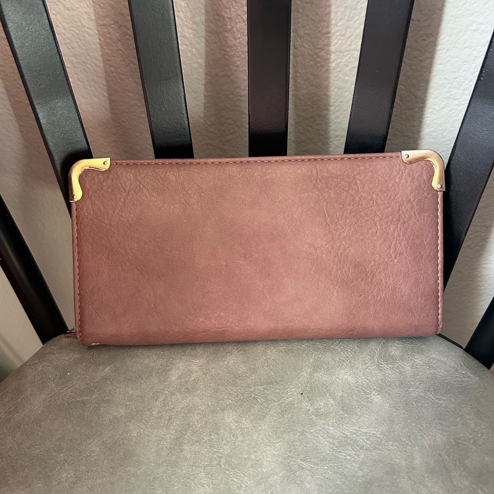 Elegant Purple Women's Wallet  - 8.5x4.25 Inches
